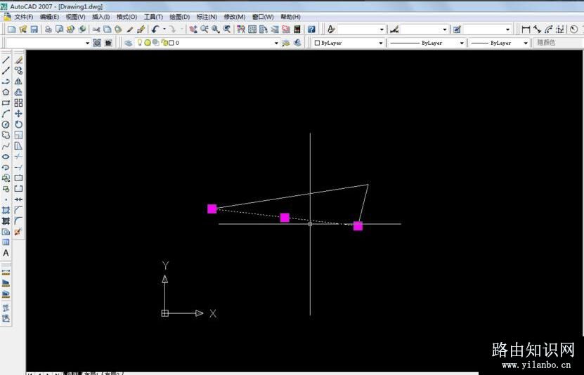 AutoCAD 2007怎么改变夹点颜色