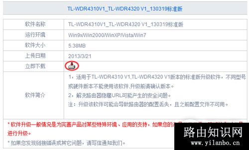 TP-Link TL-WDR4320 无线路由器软件升级教程