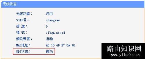 TP-Link TL-WR745N 无线路由器无线桥接（WDS）设置指南