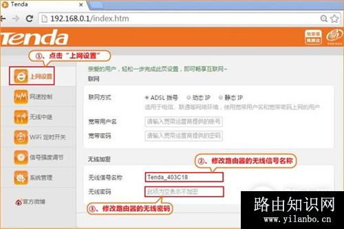 腾达 F6 无线路由器WiFi名称密码修改