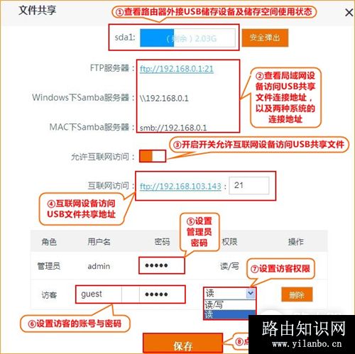 腾达 AC18 无线路由器USB文件共享功能