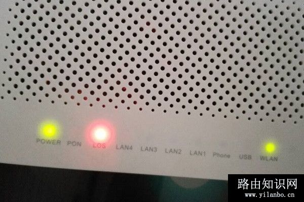 光猫LOS指示灯红色闪烁