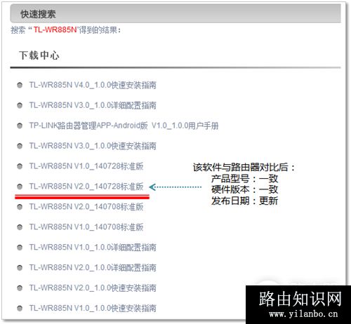 TP-Link TL-WR885N 无线路由器软件升级方法