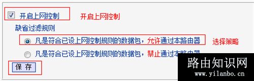 TP-Link TL-WR886N V2~V3 无线路由器上网控制管控网络权限