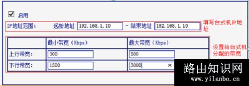 TP-Link TL-WR881N 无线路由器限制宽带网速方法