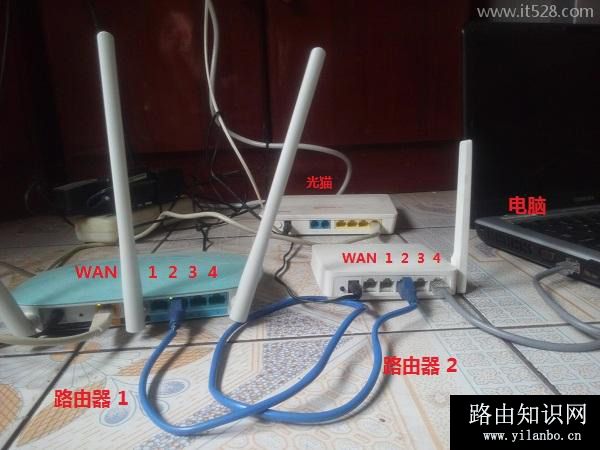 一根网线可以接两个无线路由器吗?